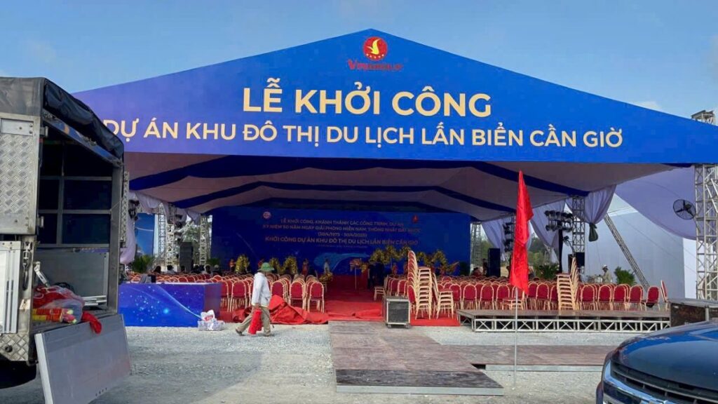 Khởi công dự án vinhomes green paradise cần giờ